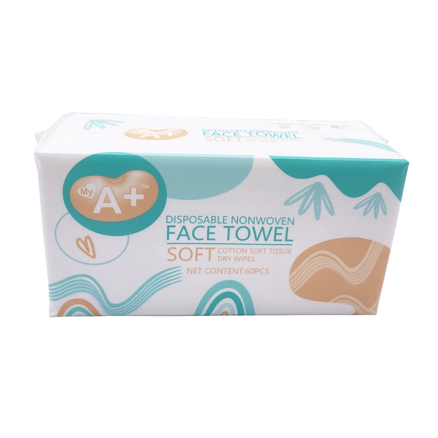 Personalizada Non-Woven fábrica desechable tela húmeda y seca toalla Baby Face