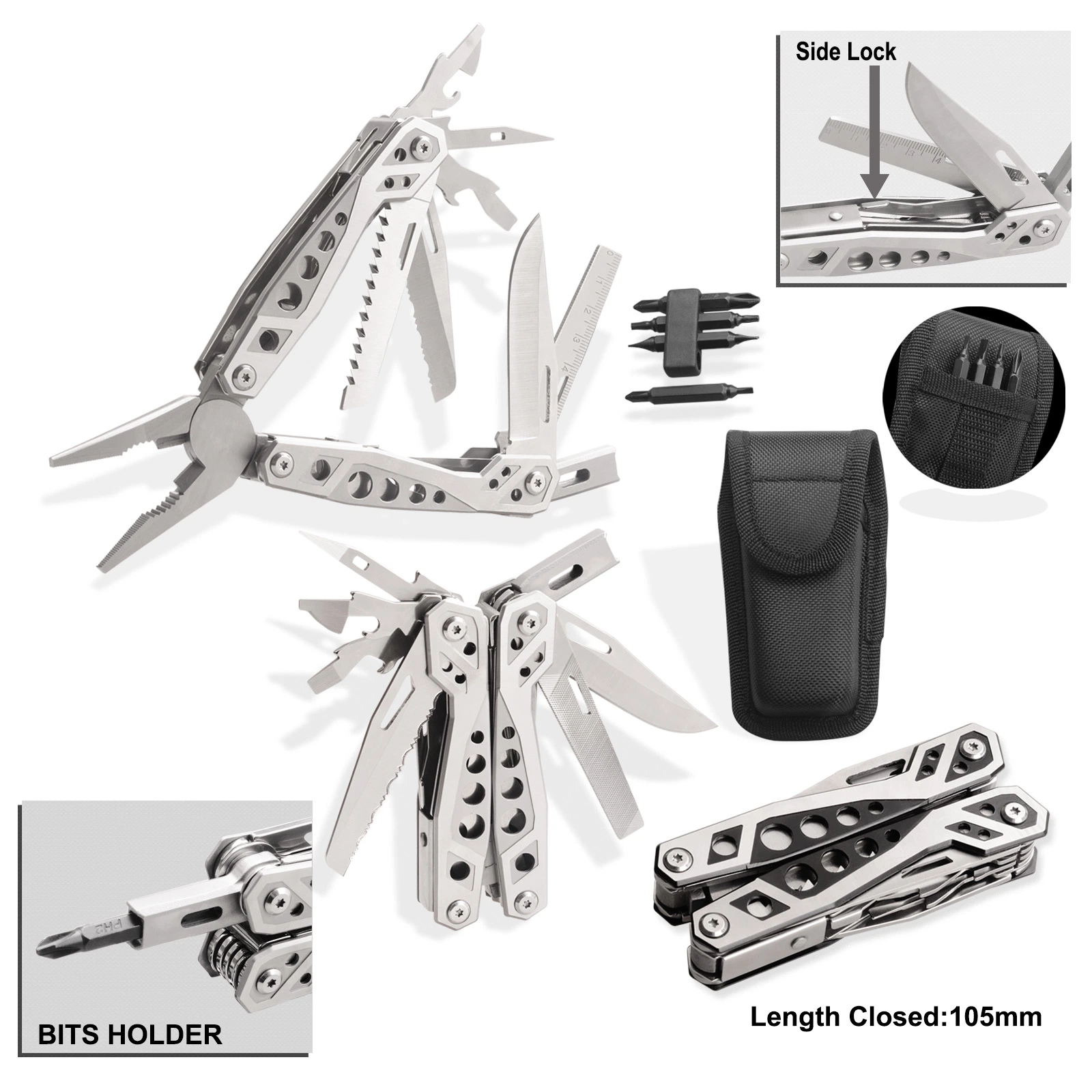 Multi Function Survival Pliers Combination Plier (#8505)