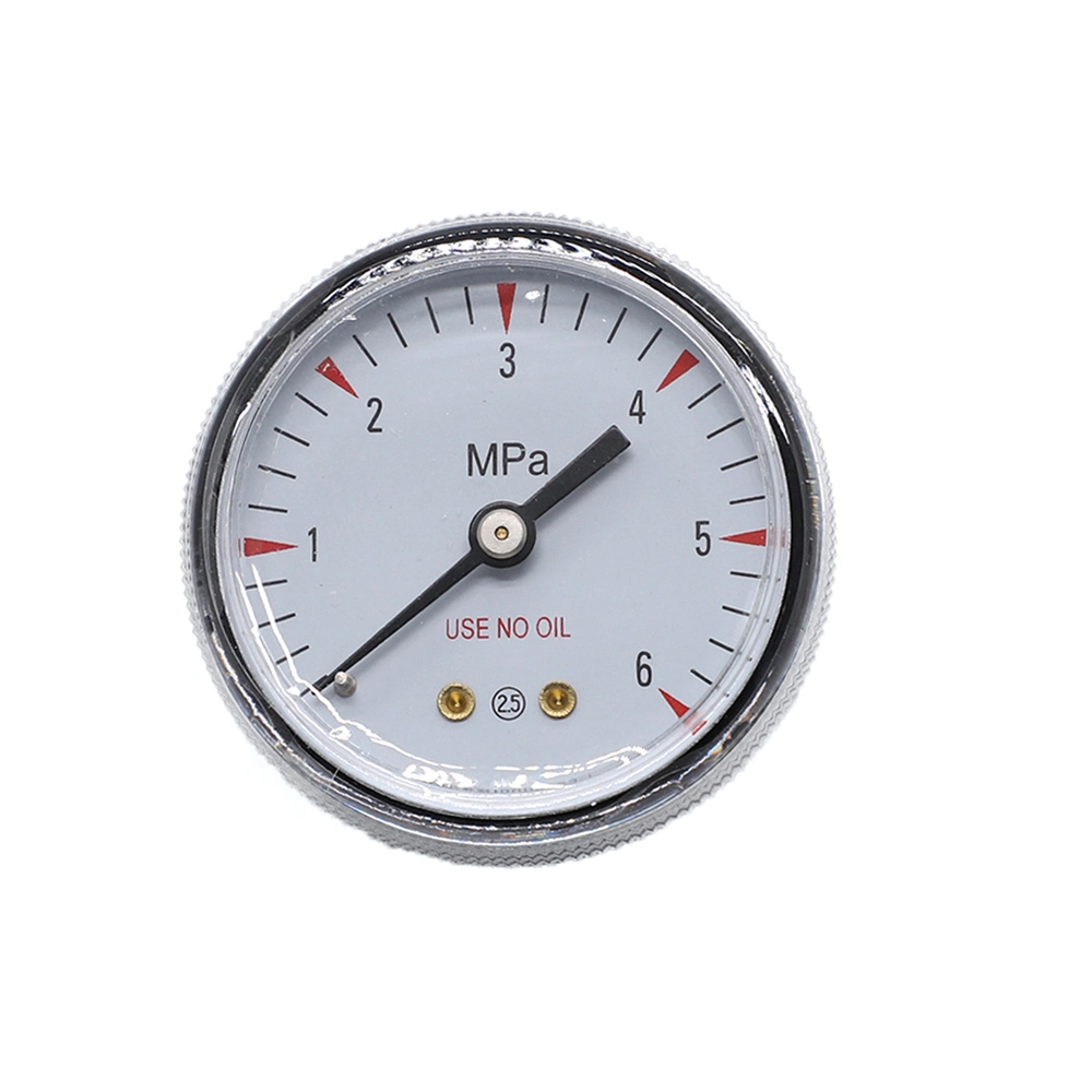 4MPa Ss Socket Compressed Oxygen Tank Regulator Parts Pressure Gauge