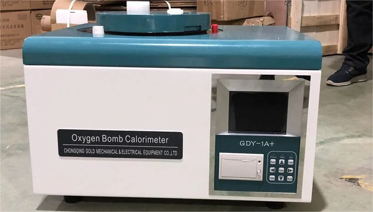 Calorimètre automatique de la bombe à oxygène de l'analyseur de valeur calorifique à écran tactile