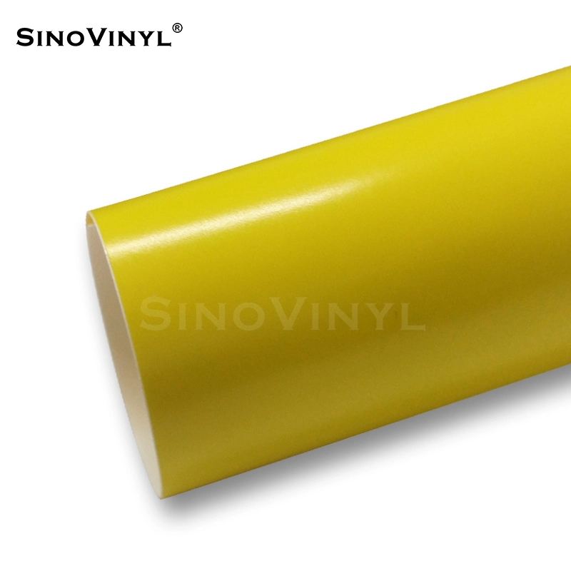 SINOVINYL Car Wrapping Vinyl Super Matte Satin Vinyl Car Body Film Paper Roll Sticker Vinyl Wraps