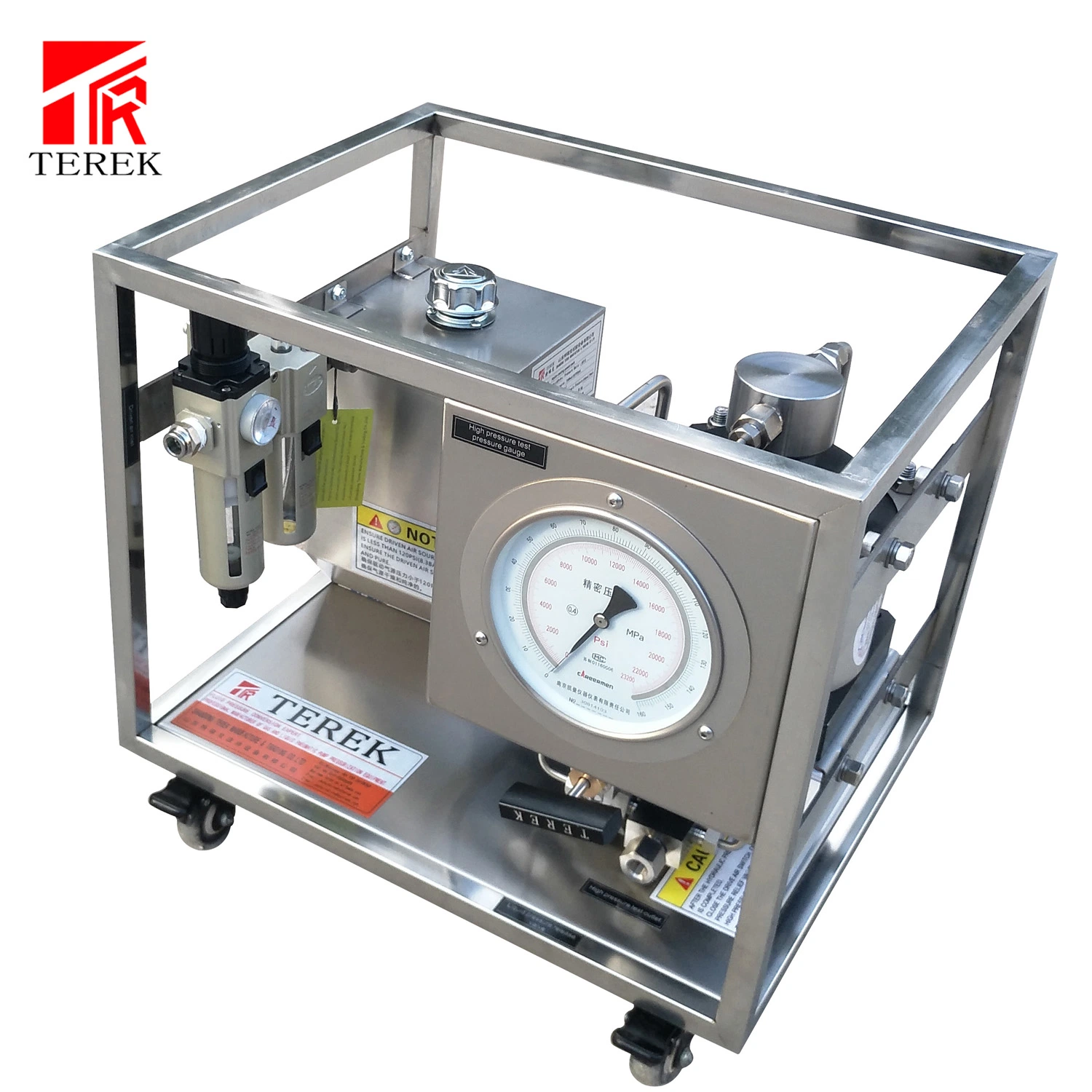 Terek Fluid Booster Pump Liquid Pump Hydrostatische Testgeräte für Druckprüfung