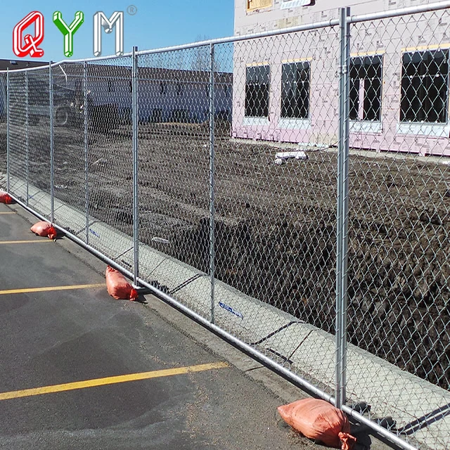 Used Temporary Fence Panels for Sale Industrial Crowd Control Barrier