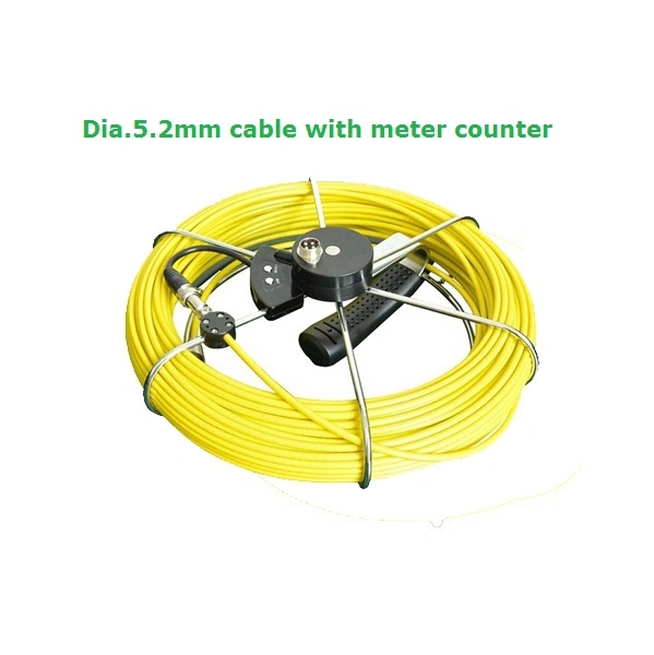 CCTV Camera System 512 Hz Sonde 30m Cable Video Pipe Inspection Camera