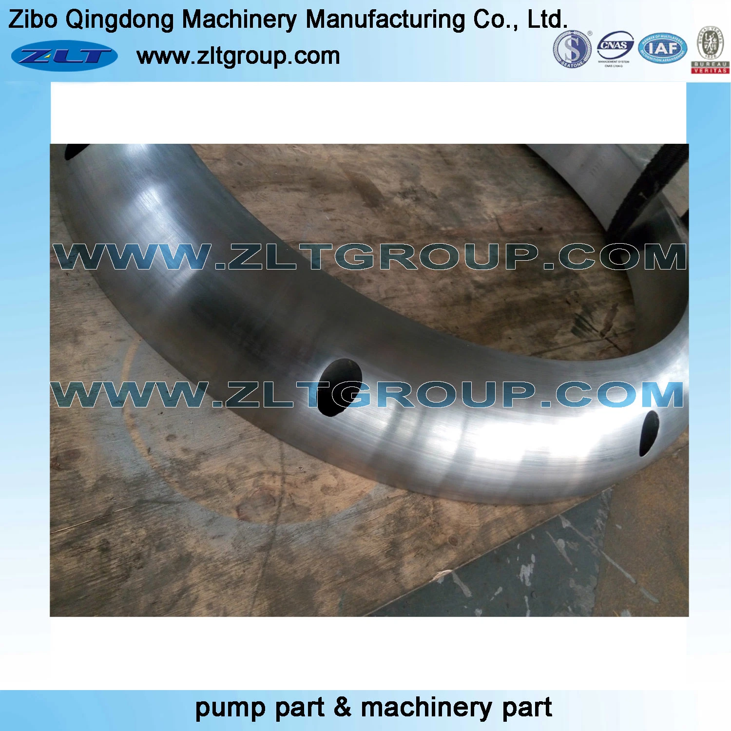 OEM Industrial Stainless/Carbon Steel/Ductile/Grey Iron Casting Parts with Sand Blasted in 316SS/CD4