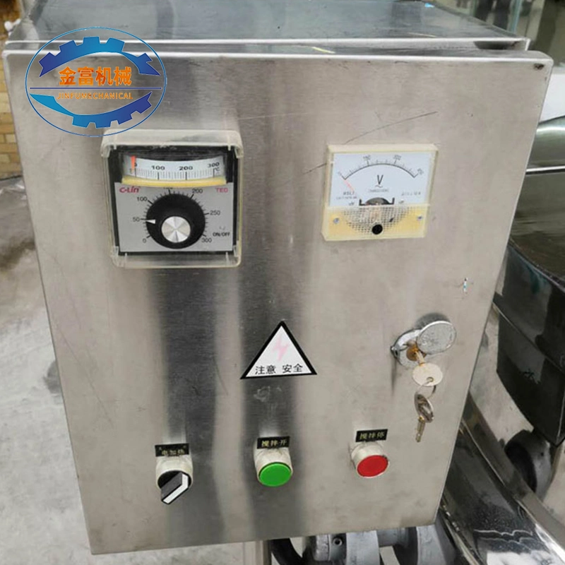 300L 500L Food Chemical Equipment Electronic Heating Jacketed Kettle Reactor