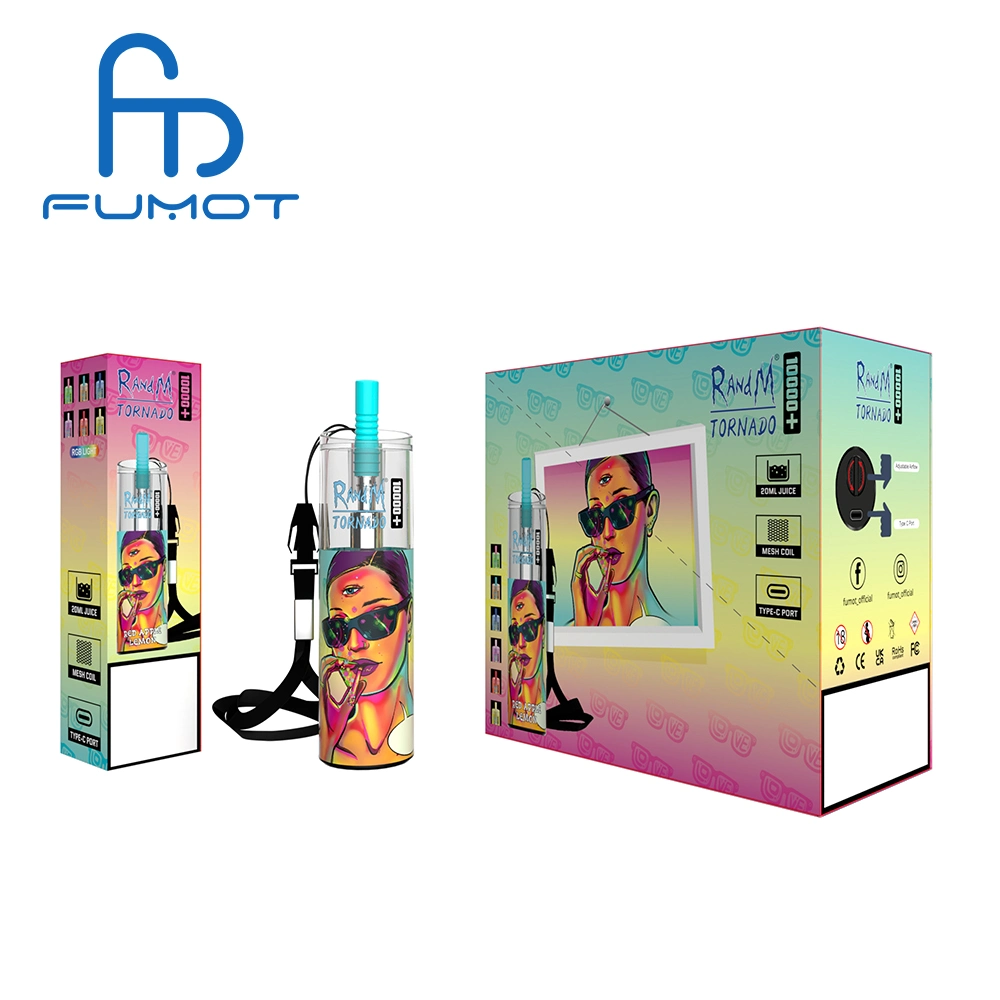 Fumot Randm Tornado Disposable Vape Pods E-Cigarettes 10000 Plus Puffs Bar