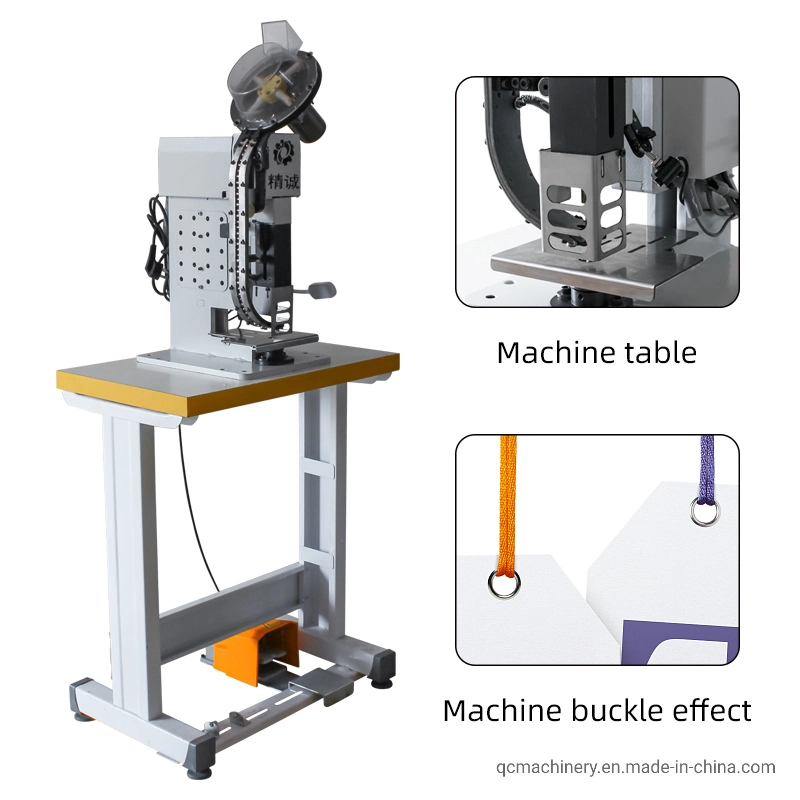 Semi Automatic Buttonhole Eyeleting Machine Eyelet Placing Machine