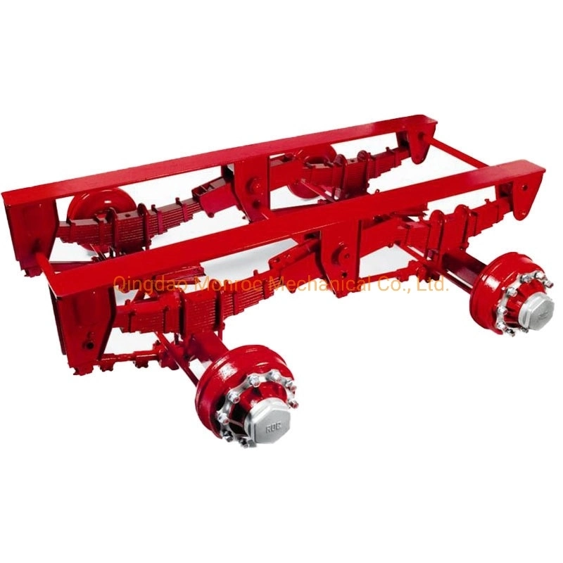 Heavy Duty Mechanical Suspension for Semi Trailer Parts Agricultural Tandem Suspension 12t\ Leaf Spring