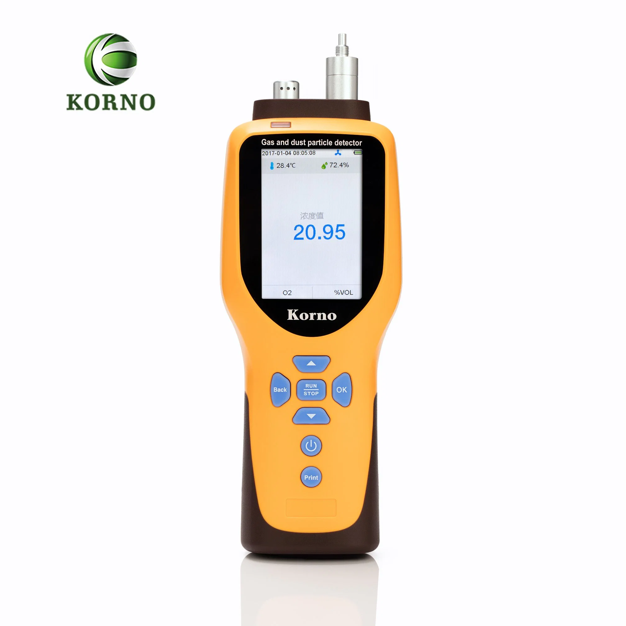 IP66 Hand-Hold Methanol CH3oh Gas Detector with Alarm