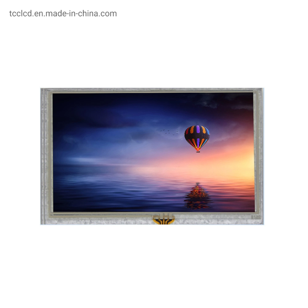 5.0 pulgadas Panel LCD TFT 800x480 de resolución el módulo de pantalla con pantalla táctil resistiva