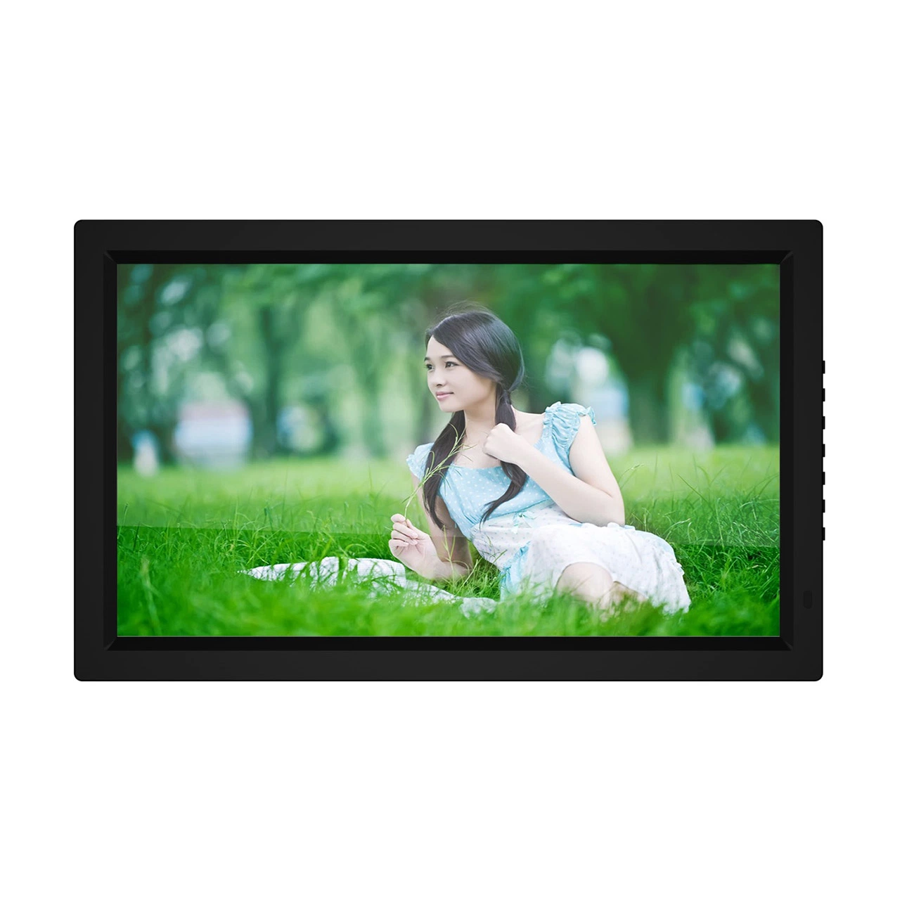 OEM Shopping Mall Resolution 1920*1080 WiFi Indoor Optional Remote Control Big Infrared Touch Screen Android 21.5 Inch Digital Advertising