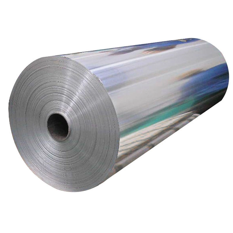 8011 O Single Zero Bright Food Packaging Aluminum Foil Paper