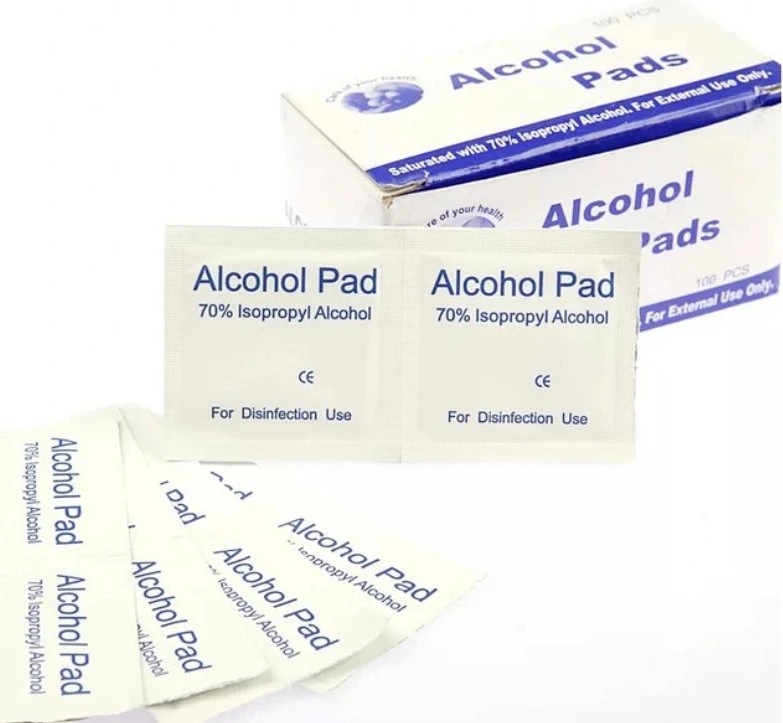 Uso médico gasa con alcohol El alcohol Pad fabricante