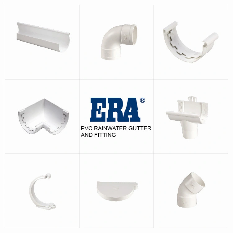 Era Non-Pressure UPVC/PVC/Plastic Kitemark Certificate Tube Fittings Connector Rainwater 90degree Outside Corner