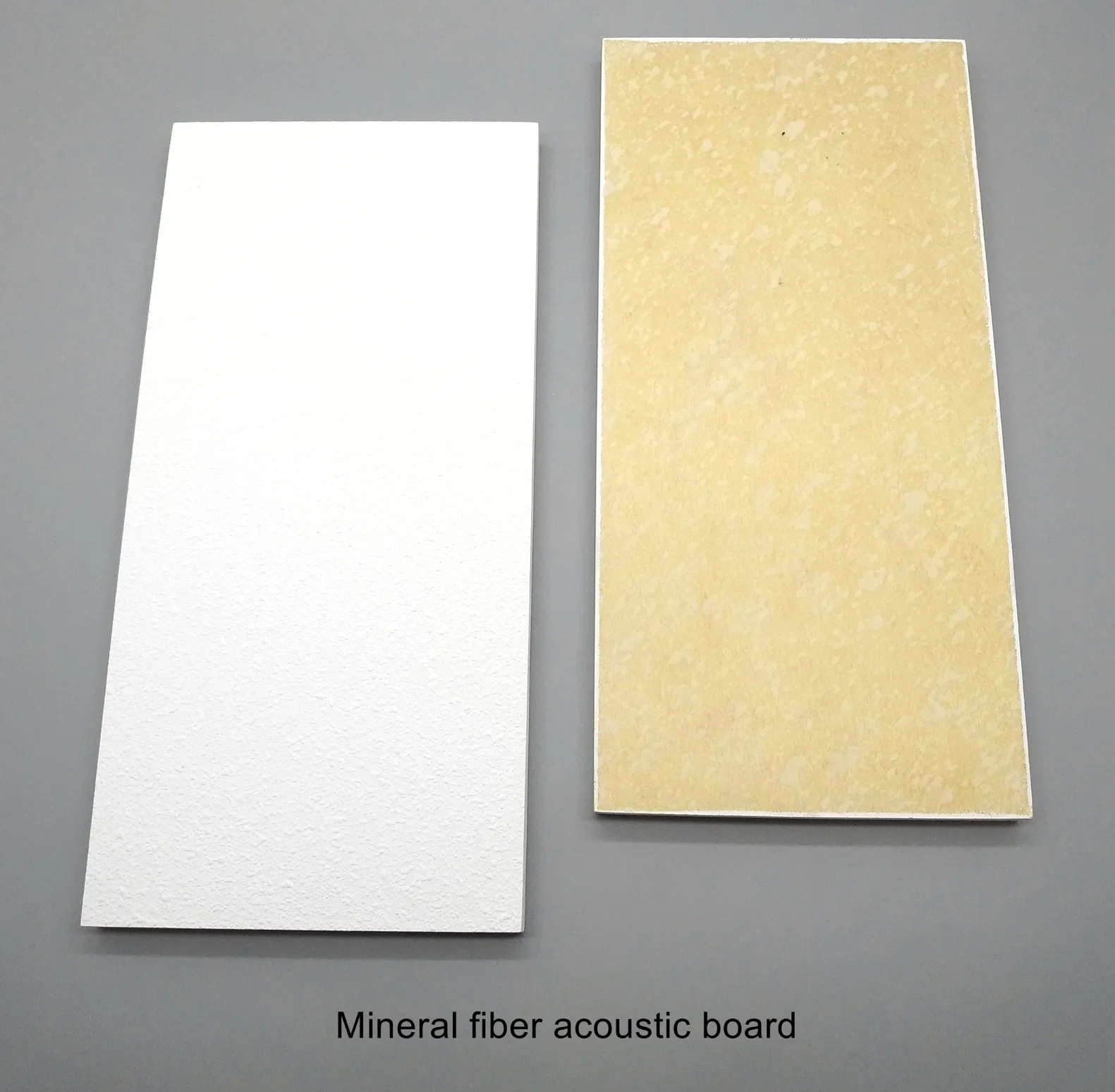 Materiais de construção teto de escritório decoração interior mineral acústico Board Sound Absorção