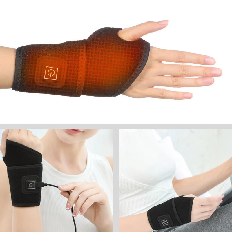 New USB Electric Heating Nursing Sprain Tendon Sheath Moxibustion Hot Compress Wrist Band