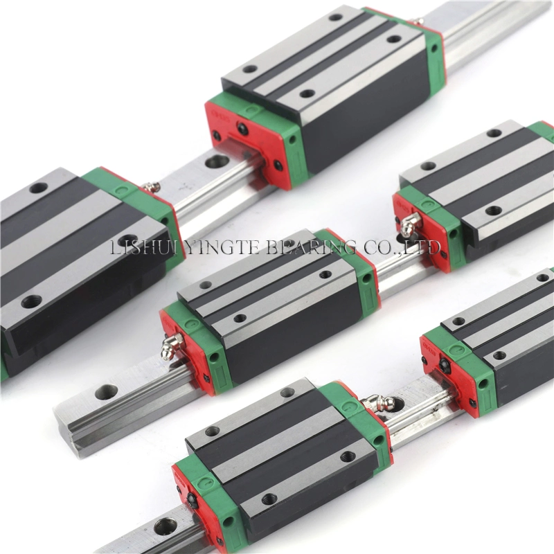 Precise Roller Linear Guide Rail Set 100-4000mm for CNC Bearing Auto-Mation System High Accuracy Steel, Stainless Steel