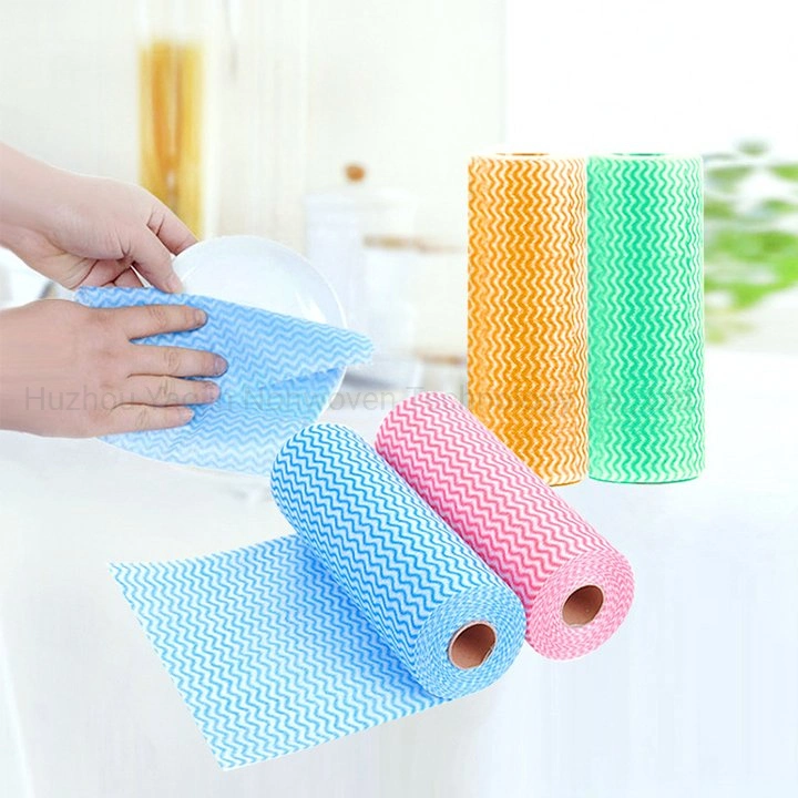 China Lazy Rag Dry and Wet Household Cleaning Products Kitchen Paper Special Paper Towel Disposable Dishwashing Cloth