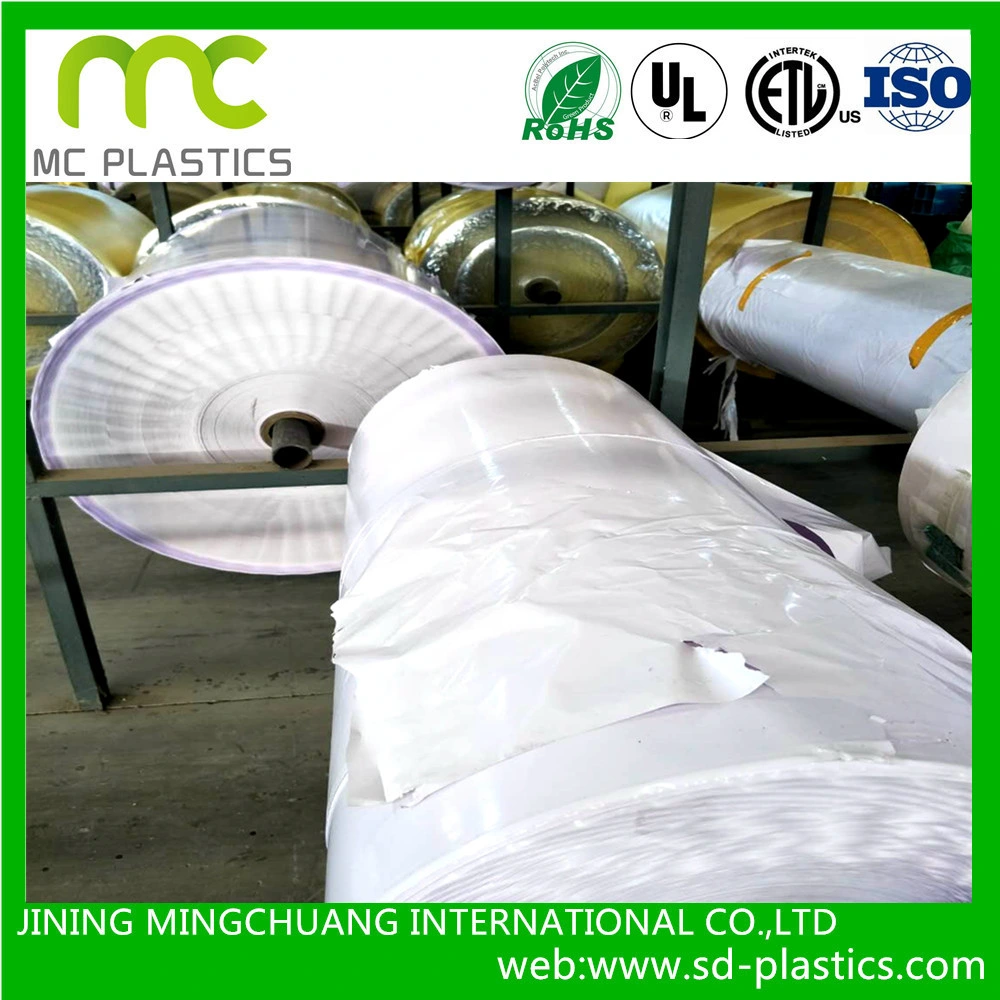 PVC Coated Paper with Glue for Printing/Sticker/Banner