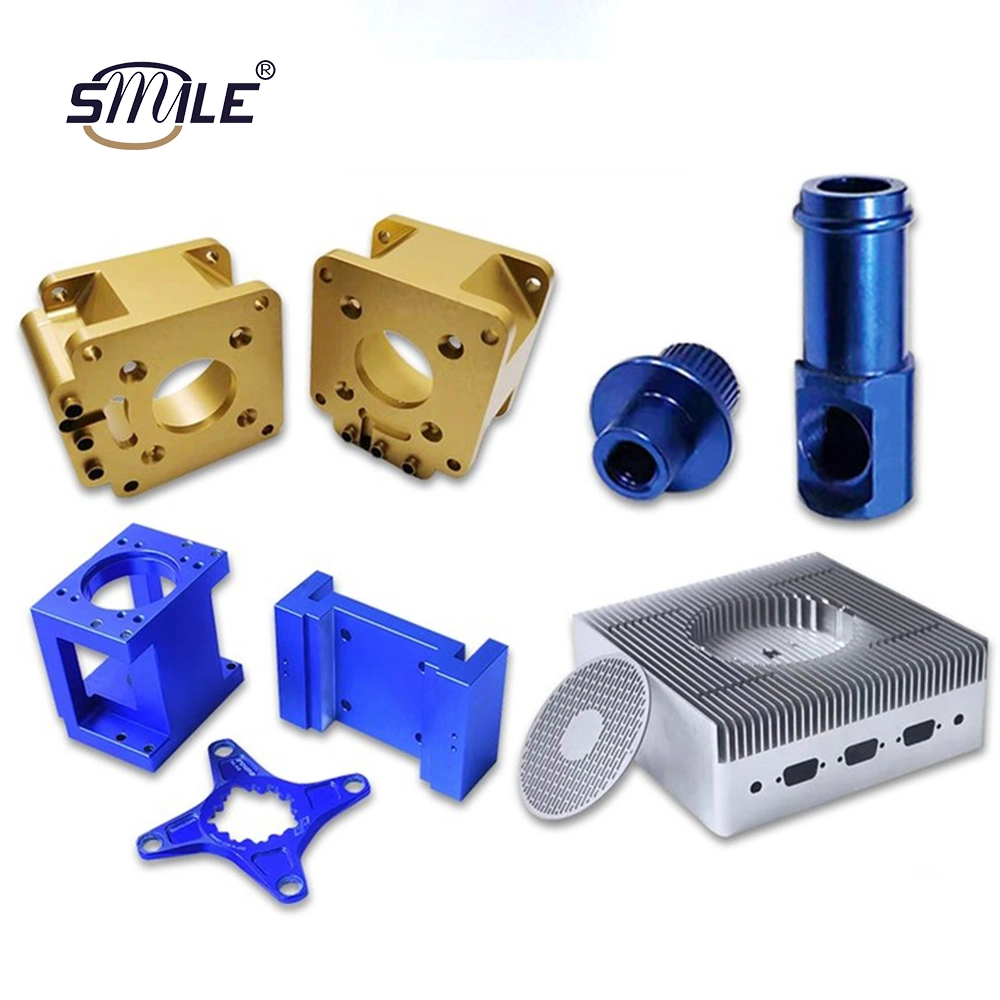Sonrisa OEM personalizar la precisión de mecanizado CNC de aluminio Repuestos para Equipos Industriales