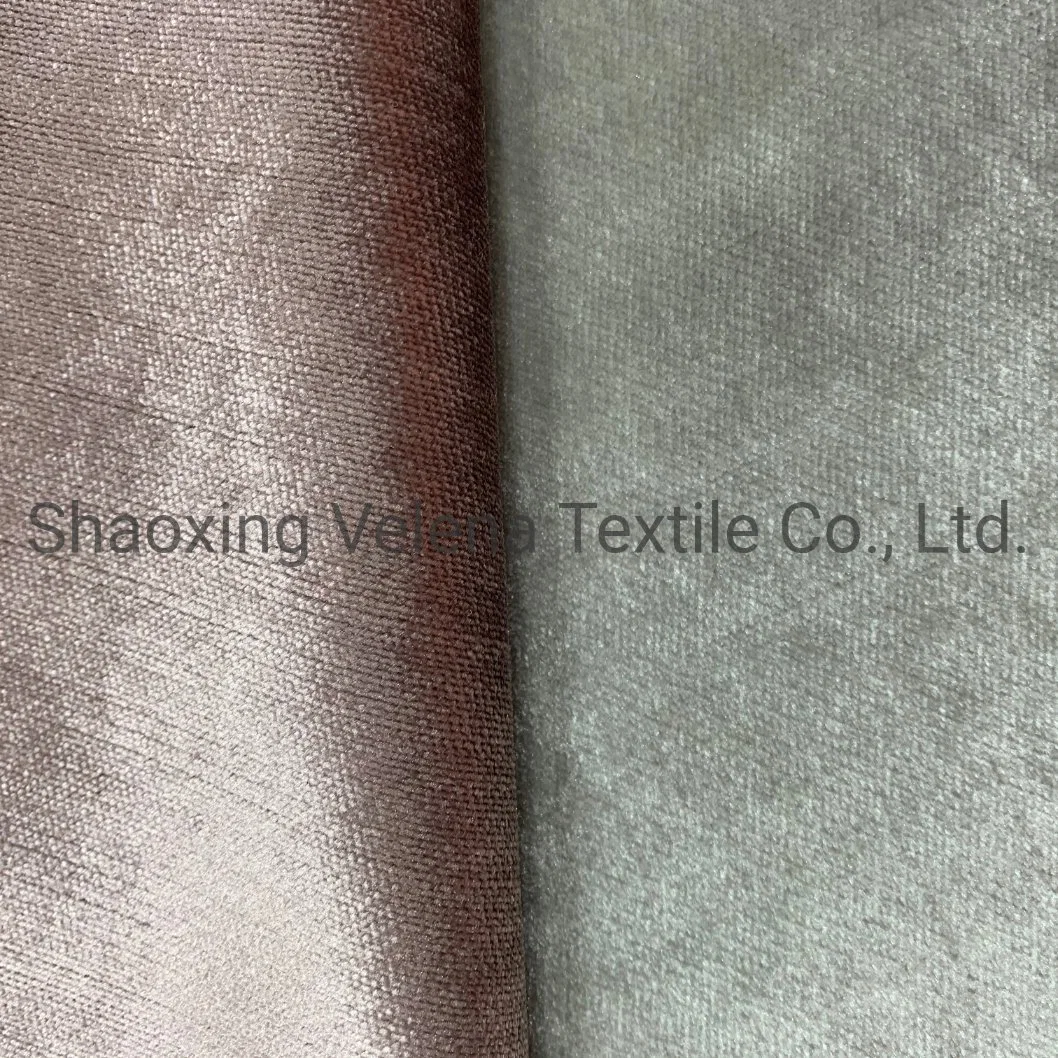 Sofa Fabrics 100% Polyester Fabrics Cut Pile Velvet Fabric for Upholster Textile Fabrics for Furniture Fabric Ready Goods for Fast Shipment Stock