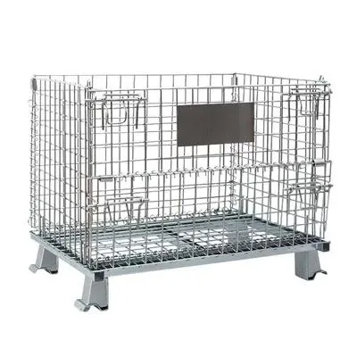 Cold Galvanized Foldable Wire Baskets Mills