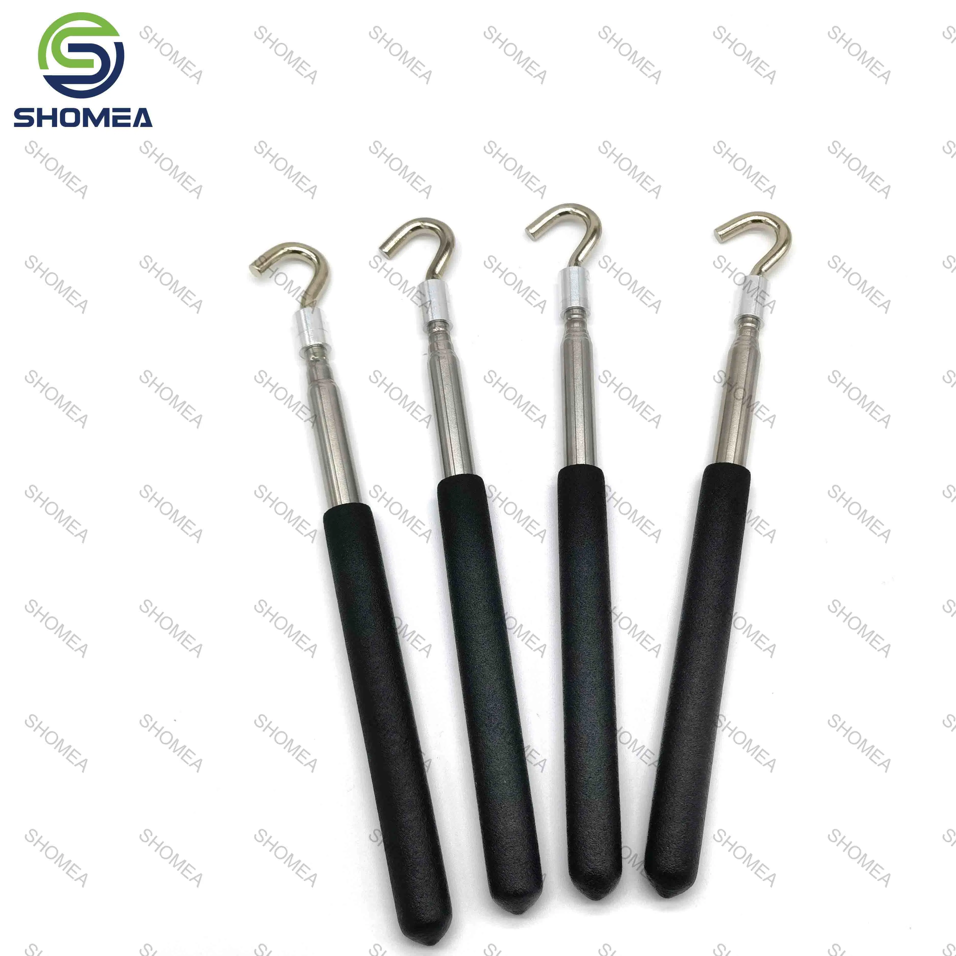 Custom Stainless Steel Outdoor Telescopic Bar with Hook