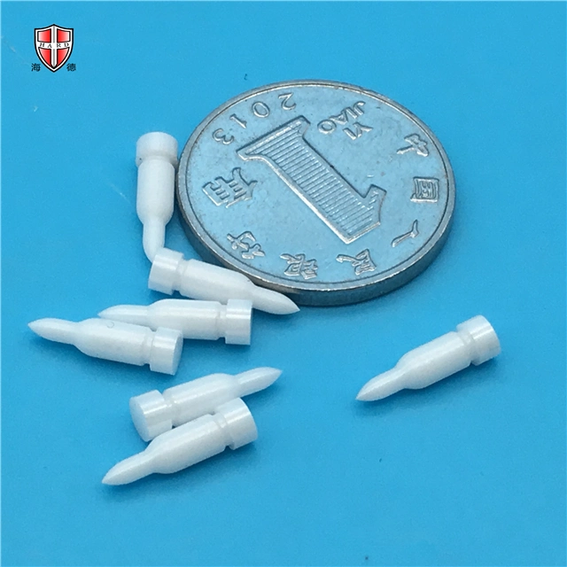 Precision White Zirconia Ceramic Pin Corrosion Resistant Custom for Industry