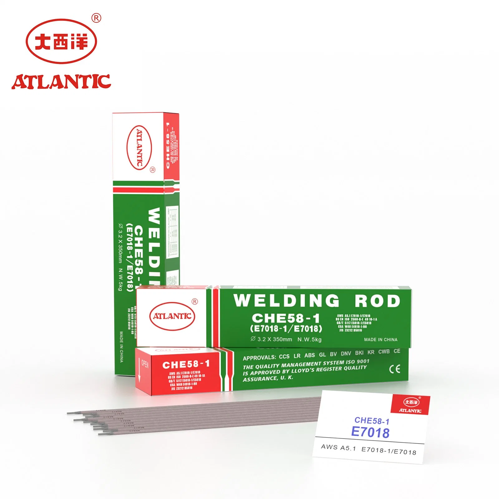 Atlantic Competitive Price Carbide Stainless Steel Tube E6013 Welding Electrode Rods