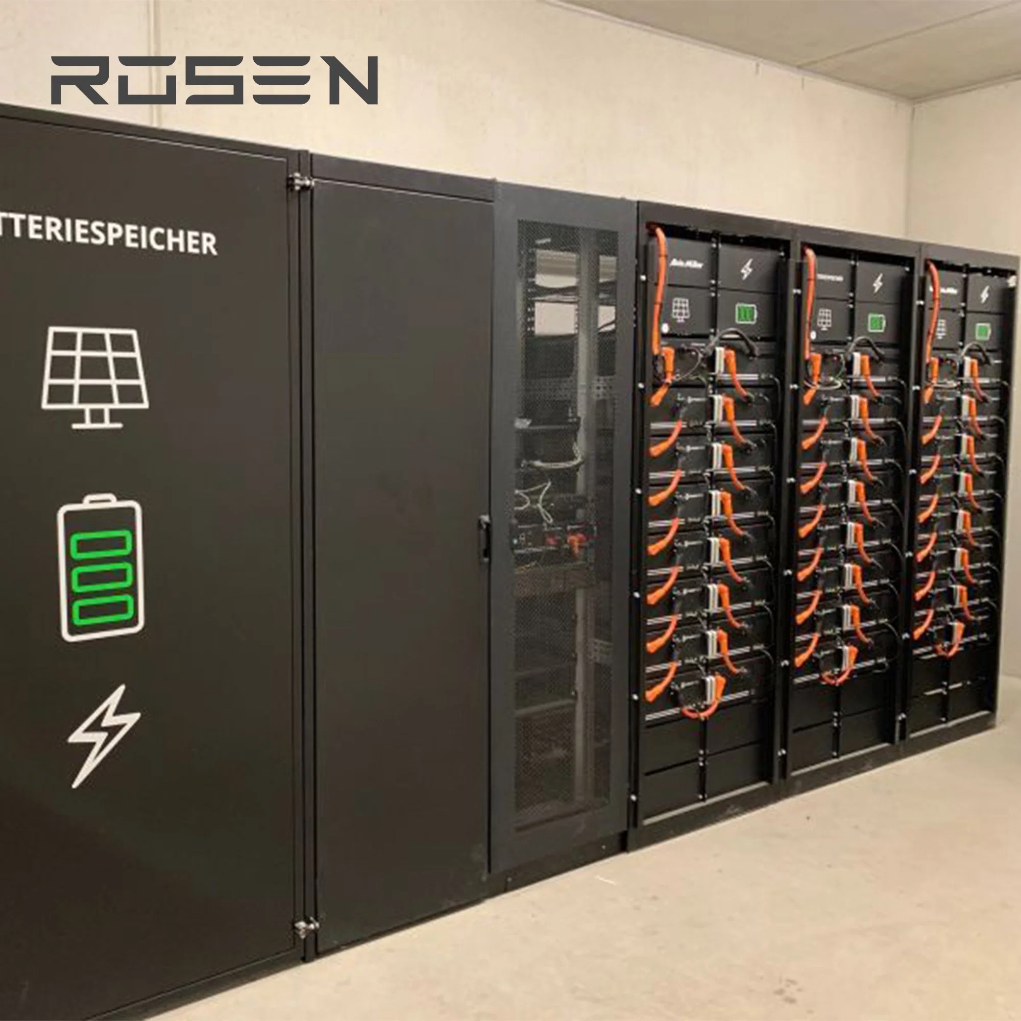 Rosen a Alta Tensão 800kw AC Sistema Solar Bateria de íon de lítio contentor Energia Ess Rack de armazenamento