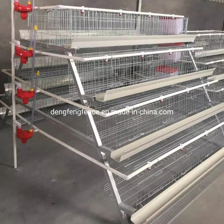 Chicken Wire Mesh a Type Egg Layer Battery Cage for Poultry Equipment