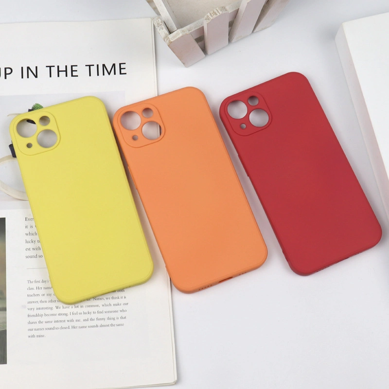 for iPhone 13 Silicone Cases Mobile Phone Accessories Cell Phone Cover Silicone Phone Case Wholesale/Supplier for iPhone 11 12 PRO Max for Samsung Mobile Phone Housing