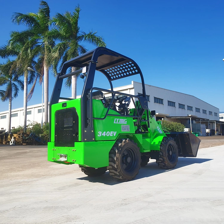 Small Ltmg Wheel Battery Loaders Mini Loader Electric with CE Factory Price