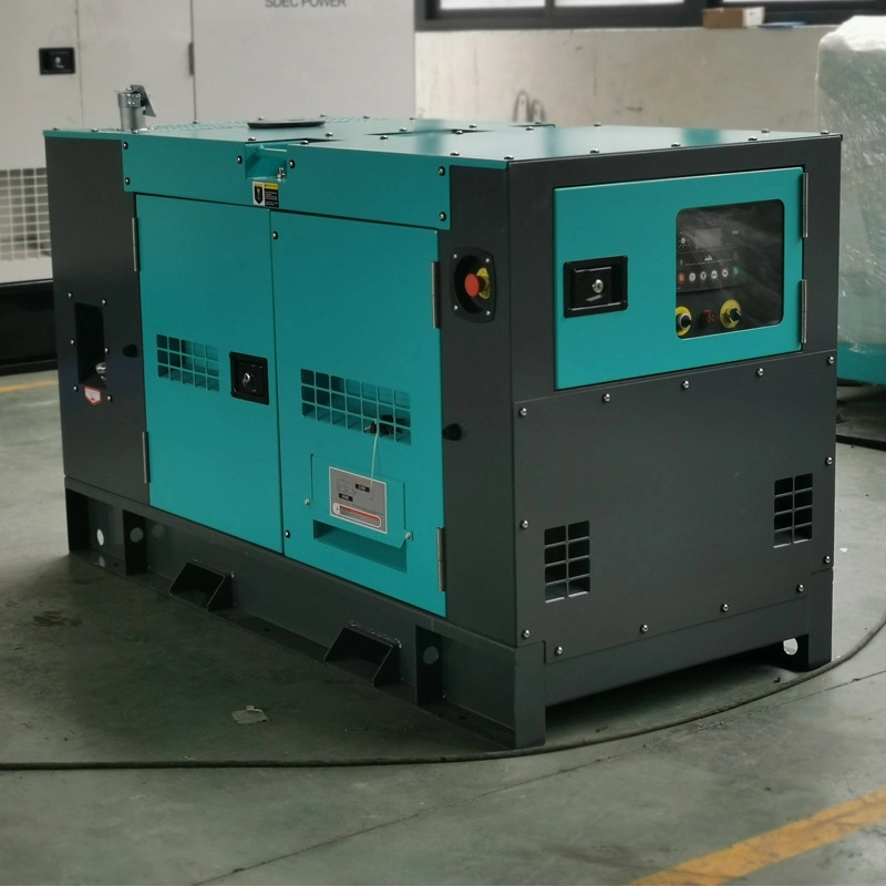 Soundproof 15kVA 50kw/62kVA 120kw/150kVA EPA Engine Diesel Generator Set Low Noise Silent