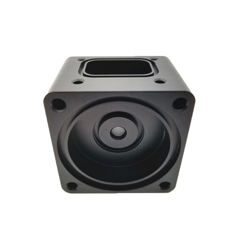 Hot Sale High Precision Custom CNC Turning Machining Aluminum Computer Audio Shell Desktop Anodized Home Desktop Small Speaker Audio Shell Accessories