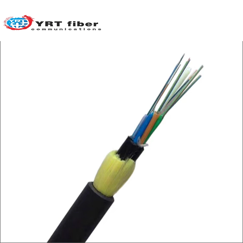 ADSS Single-Mode 24-Core PE Outer Sheath Non-Metallic Self-Supporting Rubber Optical Cable