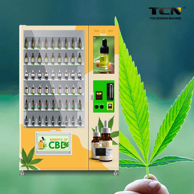 Tcn 24 Hours Self-Service Vape vape Vending Machine with Age Verification