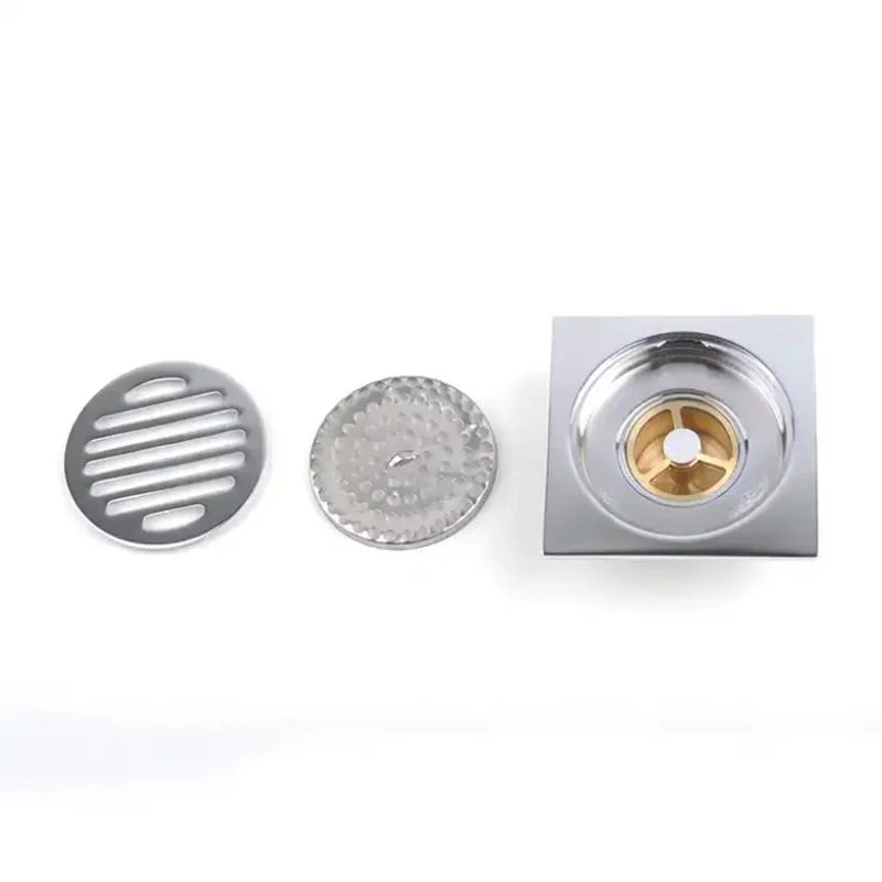 Bathroom Sealing Cover Insect Proof Fast Convenient Filtering Modern Stainless Steel Floor Drain