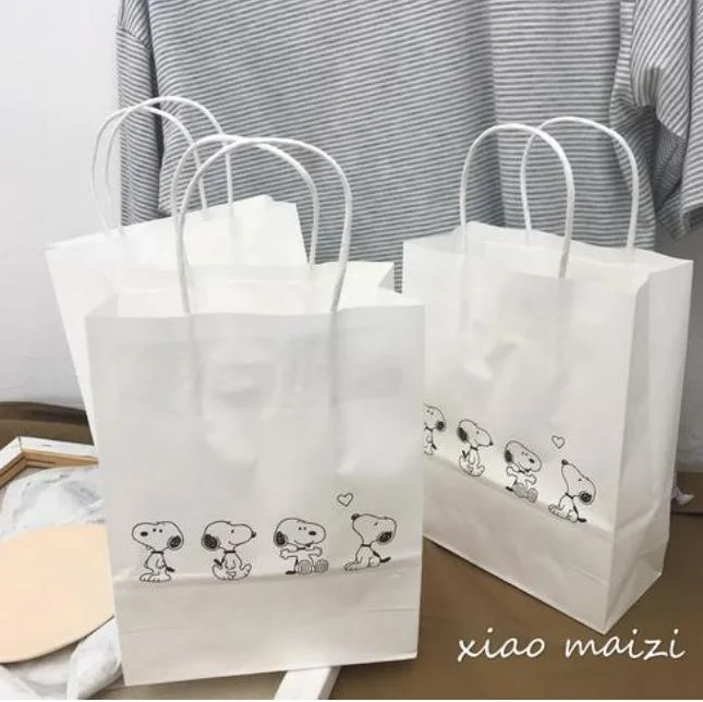 Customized Shopping Bags with Recycled New Material Stone Paper