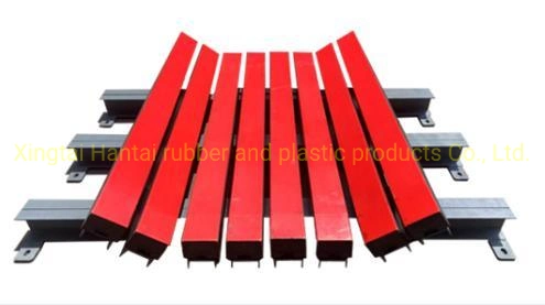 Coal Power Plant Flame Retardant Belt Conveyor Loading Point Material Impact Bed Mining Machinery Parts