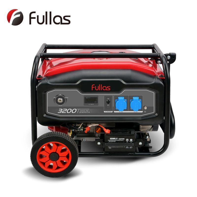 2kw 2.5kw 2.8kw 3.3kw 5kw 6kw 6.5kw 7kw 8kw Full Power Range Portable Gasoline/Petrol Open Frame Generator