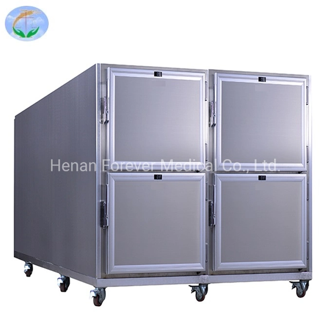 Hospital Transport Mortuary Coolers 6 Bodies Cooler Refrigerator