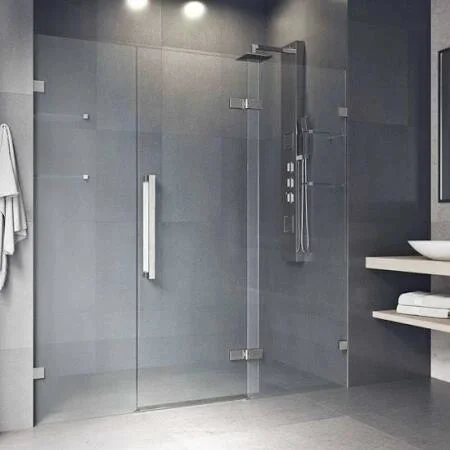 Home Decorative Clear Extra Clear Customized Size Shower Door Tempered Glass Sheet