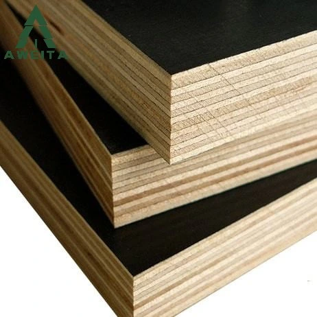 Cheap Price Black 18mm Thickness Film Faced Plywood Panels Various Materials Boards