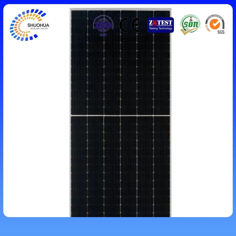 PERC 156cells 440watt Solar Mono Half Cell Solar Panel Precio IP68 Clasificación impermeable 600W Panel solar