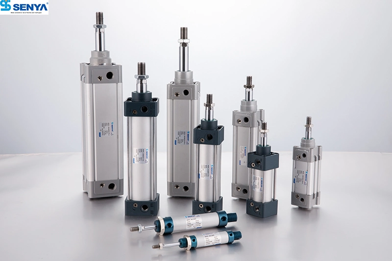 Senya Chinese Leading Manufacturer Sc DNC High quality/High cost performance Completely New Mini Compact Thin Type Standard Pneumatic Air Cylinders