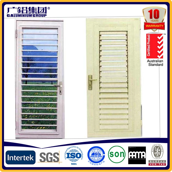 Aluminum Colorful Shutter Door with Rolling Hardware