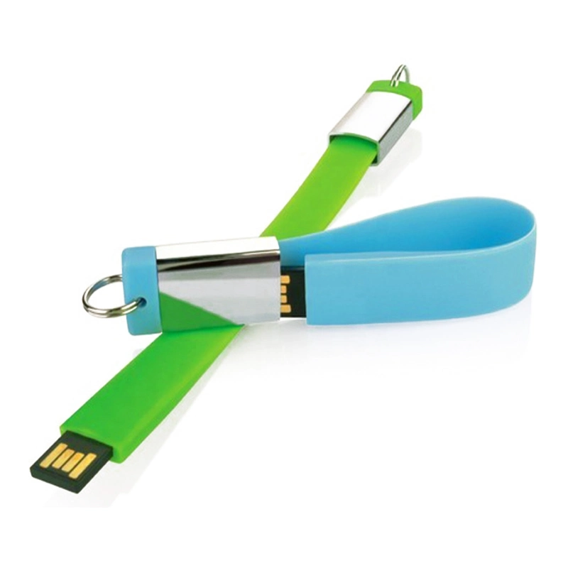 Pulsera de gel de sílice de colores lápiz USB portátil de unidad flash Unidad USB controlador USB memoria USB unidades flash USB para Promoción