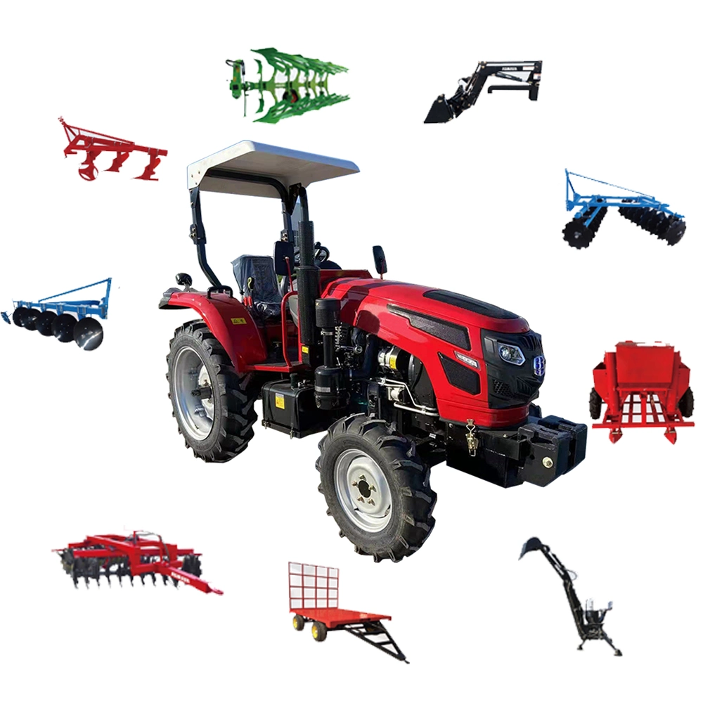 Hot Sale Big Promotion Garden Tractor Attachments Tractor with Plough Farming Equipment Agricultural Hot Sale